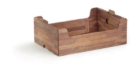 VASSOI TEACK CM 39X28X14