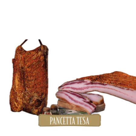 PANCETTA TESA TRANCIO ISOTTA SALUMI AL KG.