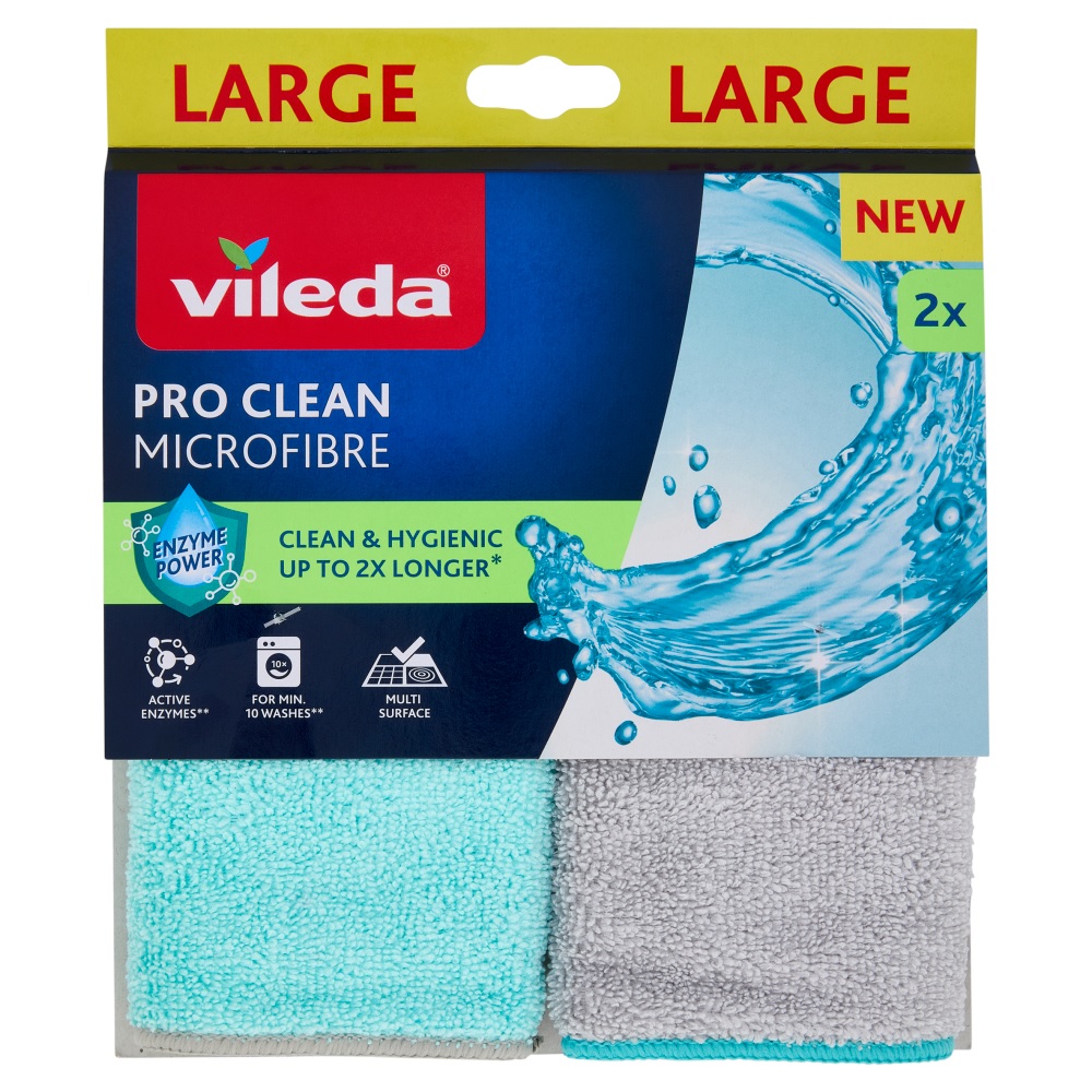 VILEDA PANNO PRO CLEAN MICROFIBRA X2              