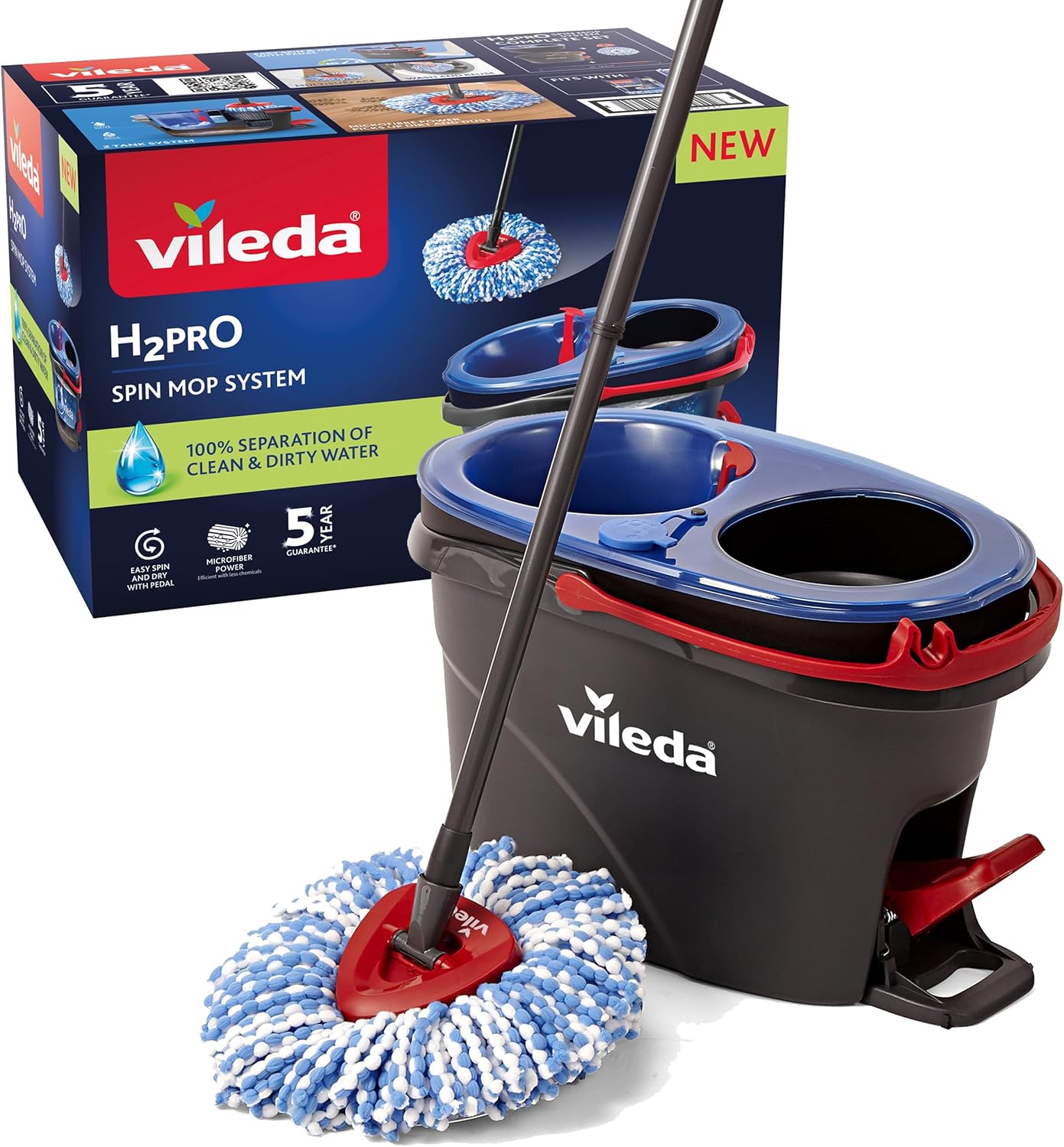 VILEDA H2PRO SPINMOP SYSTEM                       