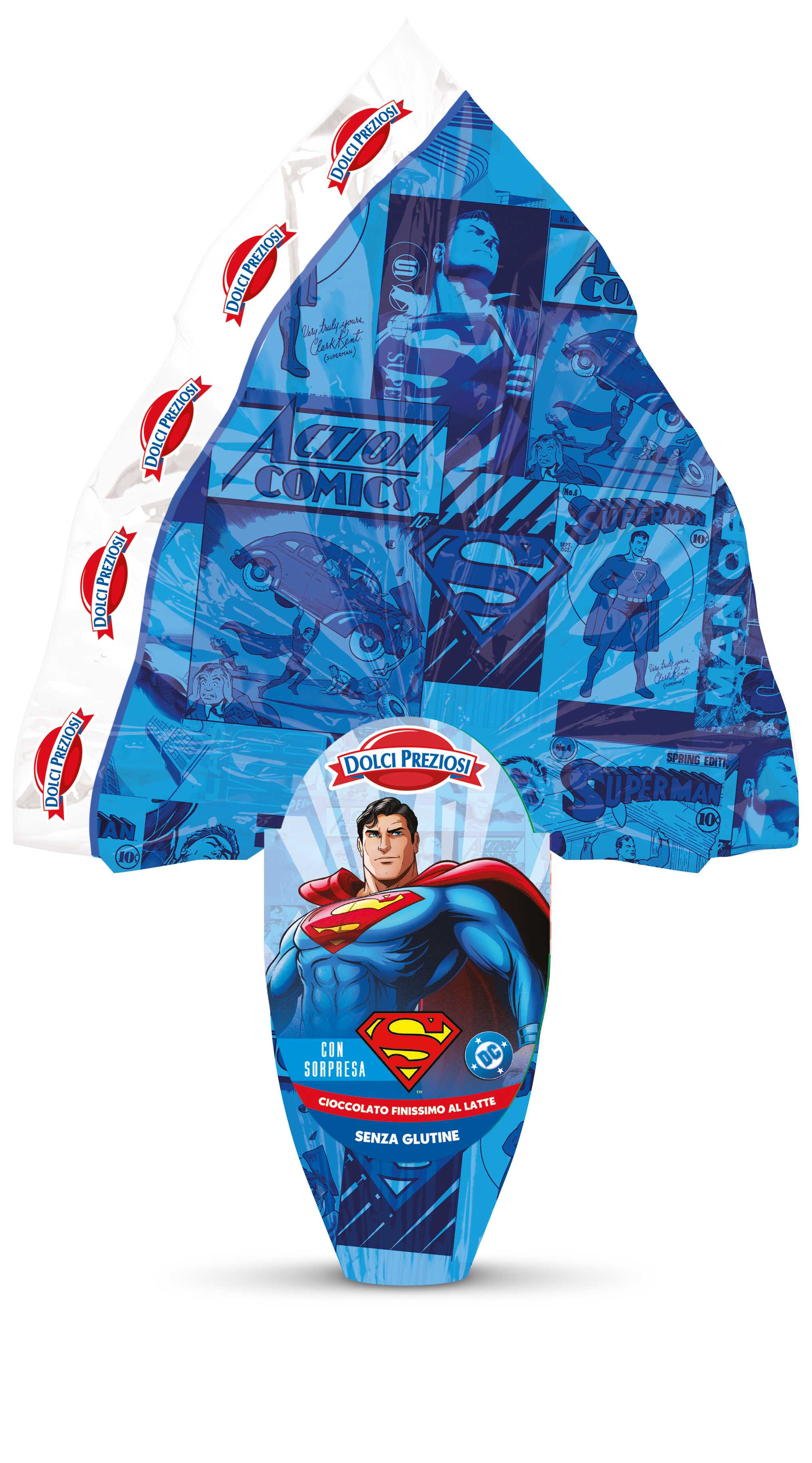 UOVO DOLCI PREZIOSI SUPERMAN GR.150