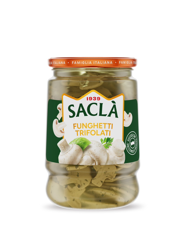 FUNGHETTI SACLA' TRIFOLATI GR.190                 