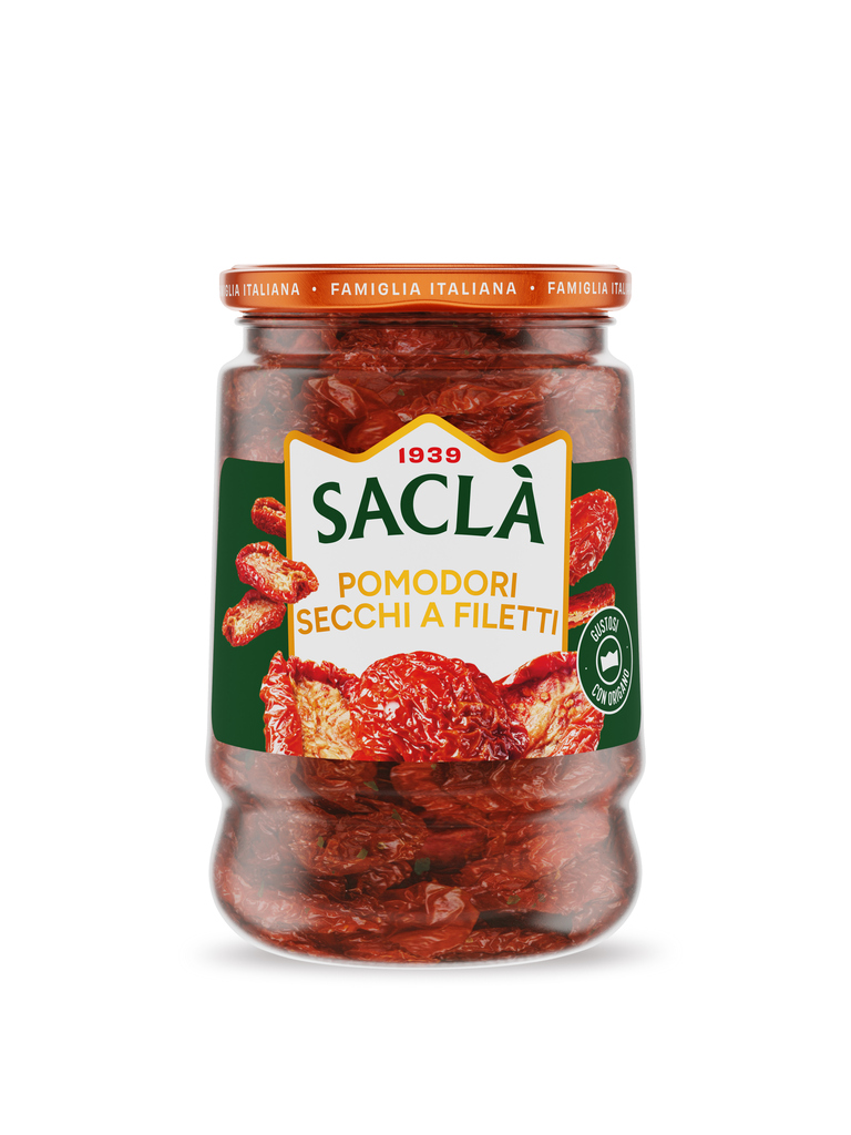 POMODORI SACLA' SECCHI FILETTI GR.190             