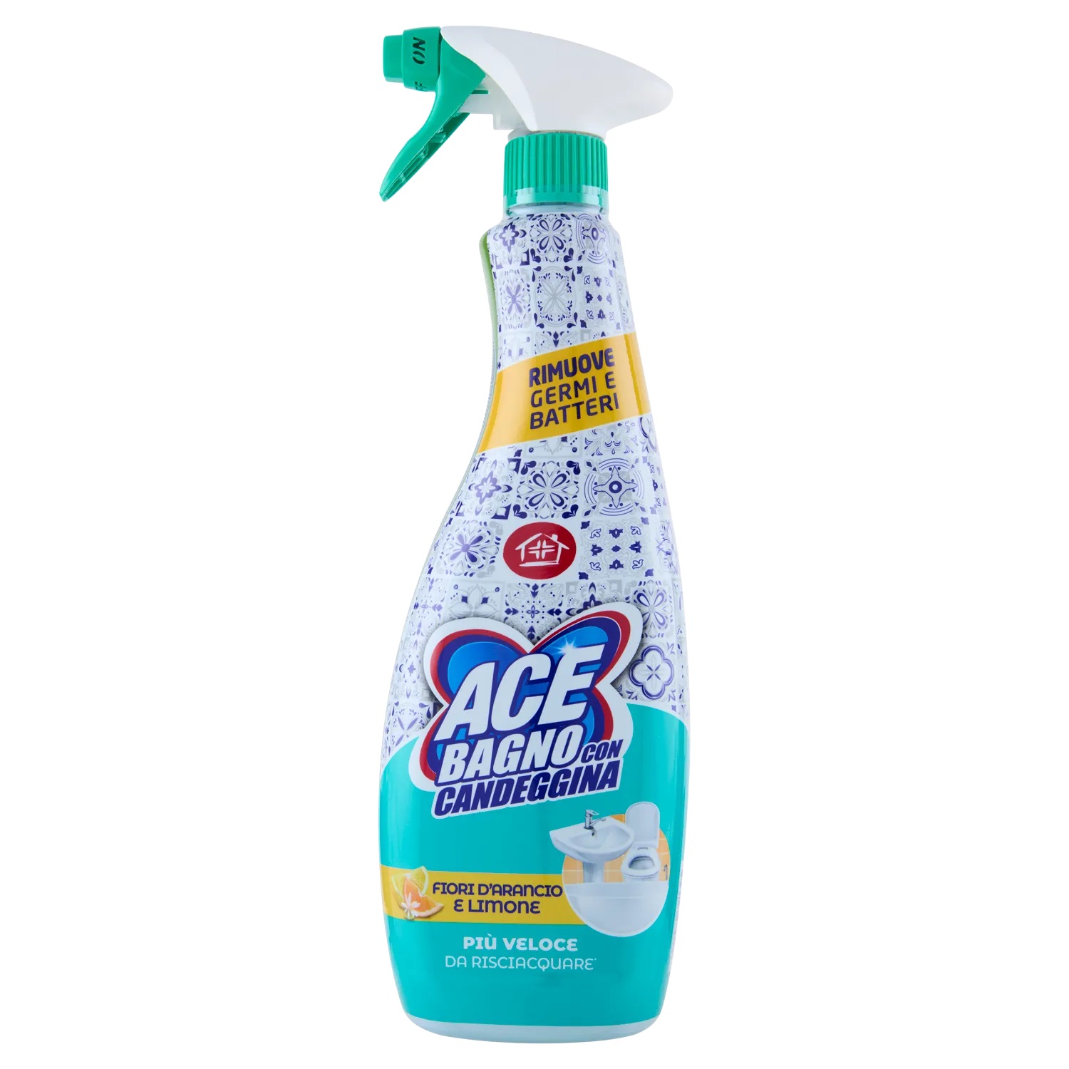 ACE SPRAY BAGNO CANDEGGINA ML 600 NEW             