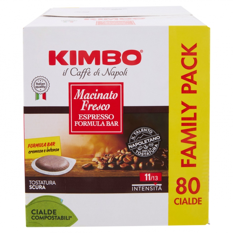 CAFFE' KIMBO CIALDE MAC.FRESCO X80PZ