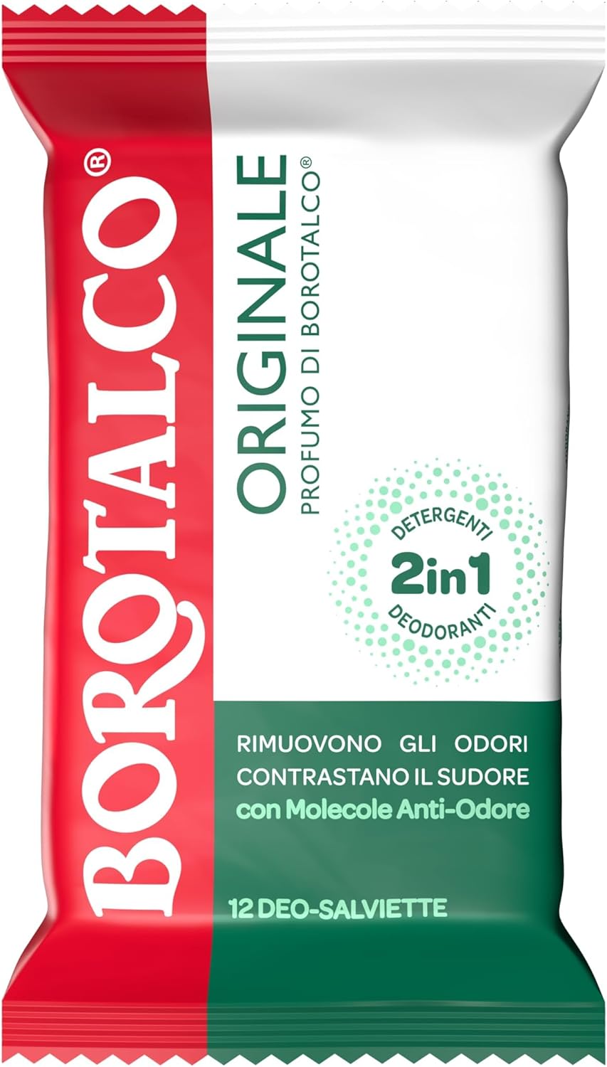 DEO SALVIETTE BOROTALCO ORIGINAL PZ.12            