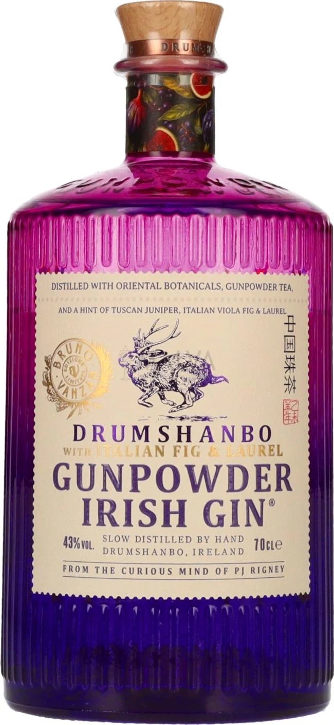 GIN GUNPOWDER IRISH B.VANZAN CL.70