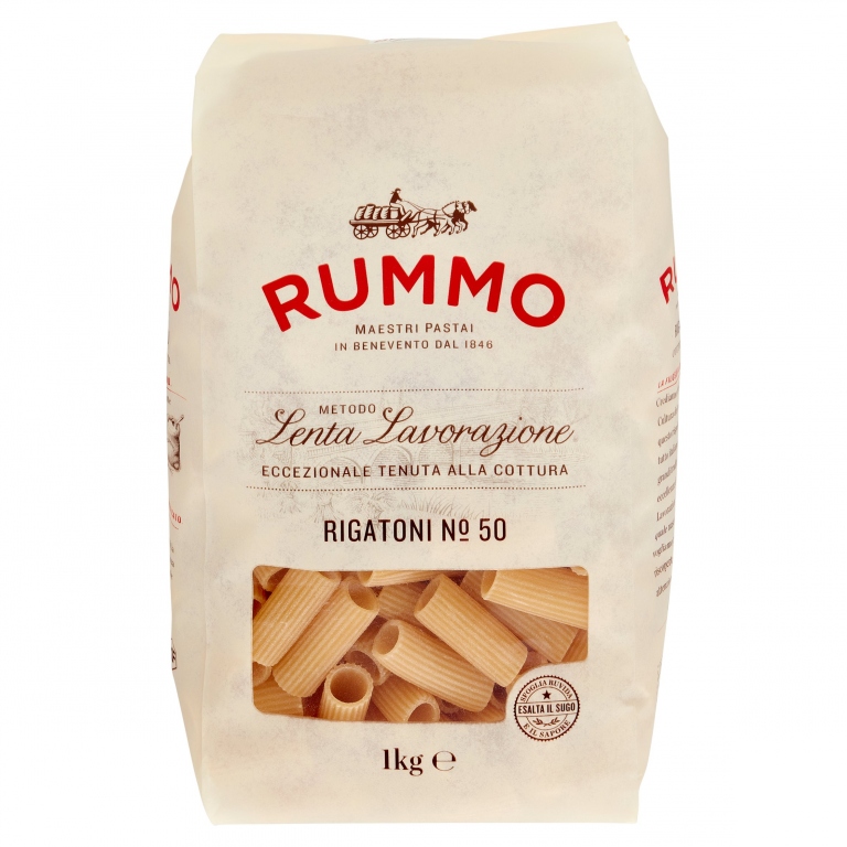 PASTA RUMMO N.50 RIGATONI KG.1 PROFESS.