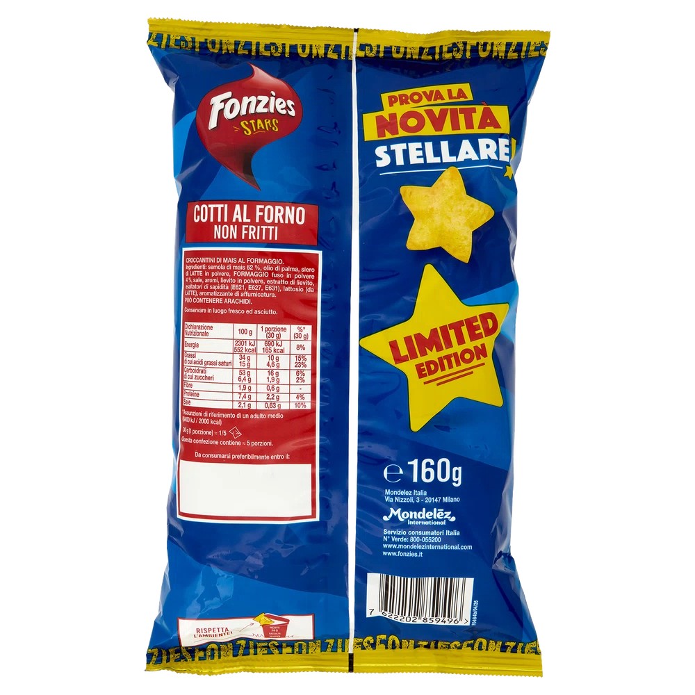 FONZIES LED STARS GR.160