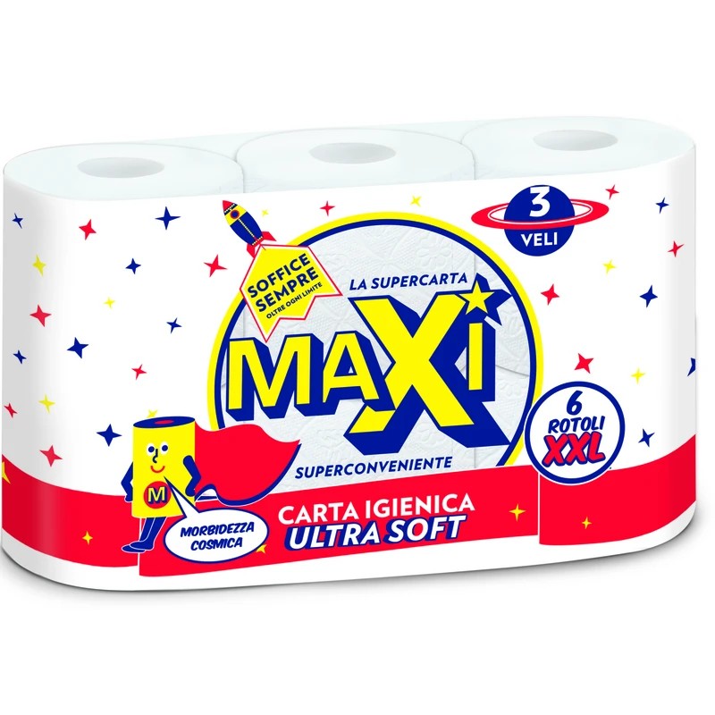 CARTA IG.MAXI ULTRA SOFT 3VELI 6 ROTOLI