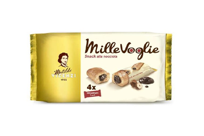 MILLEVOGLIE VICENZI SNACK CREMA NOCC. GR.100