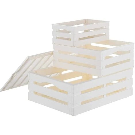 SET TINA TRIS C/COPERCHIO PANNA