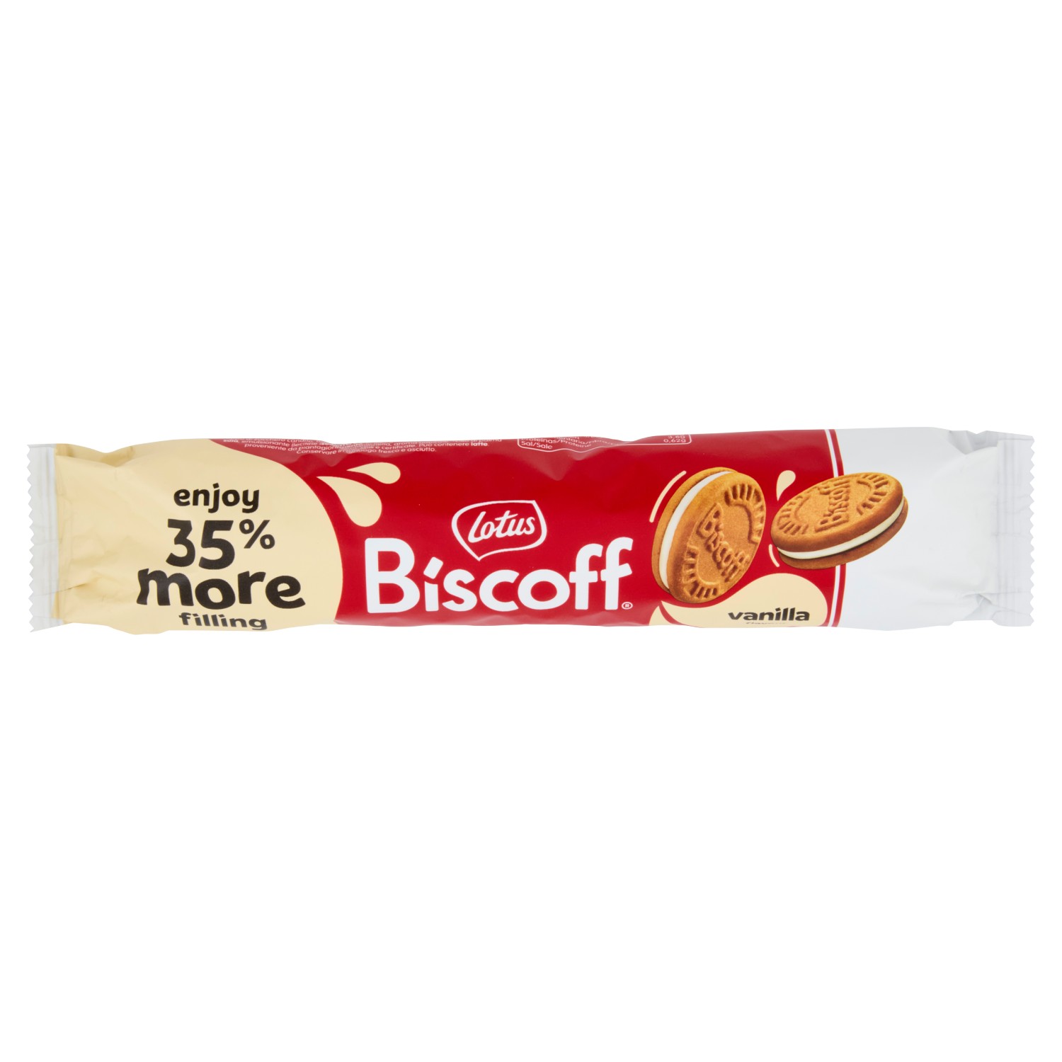 BISC.LOTUS BISCOFF SANDWICH VANIGLIA GR.154