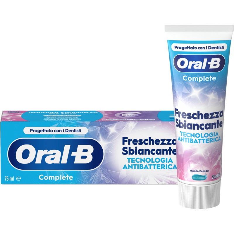 DENT.ORAL B COMPLETE FR.SBIANCANTE ML 75