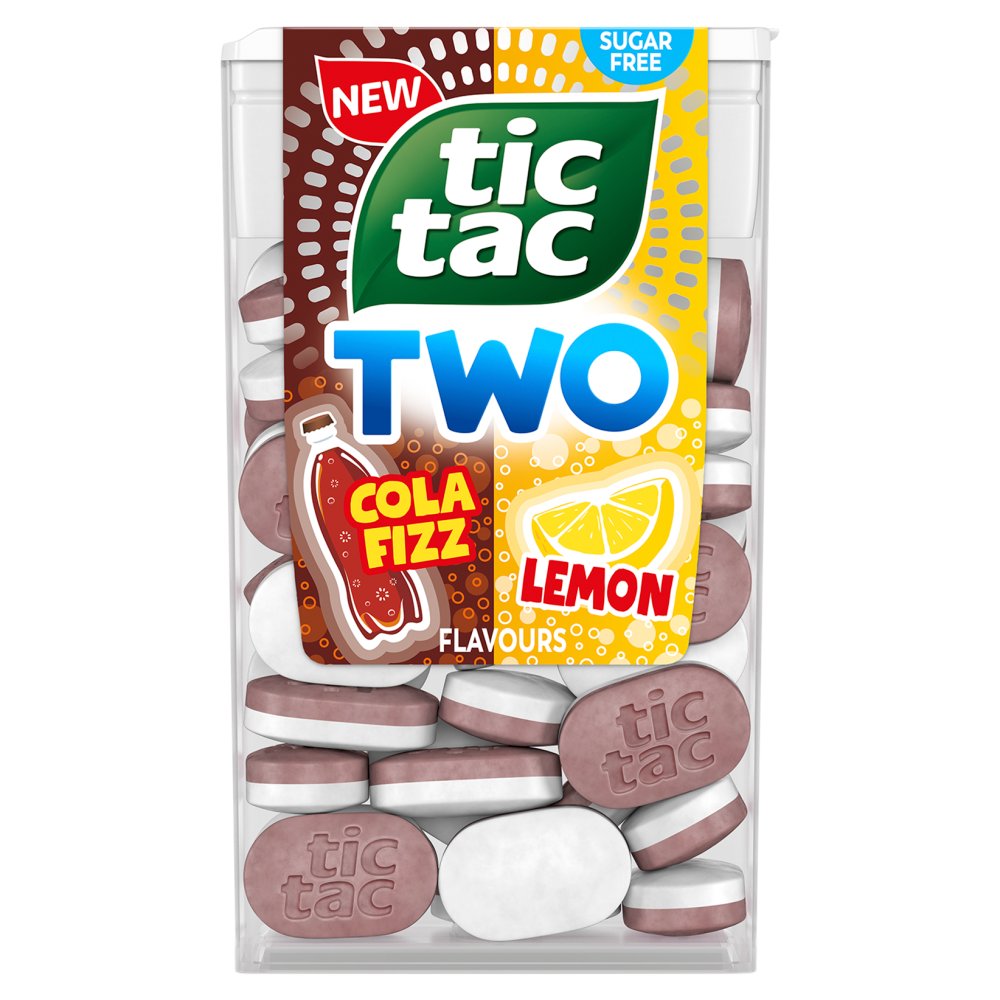 FERRERO TIC TAC TWO COLA FIZZY LEMON T38