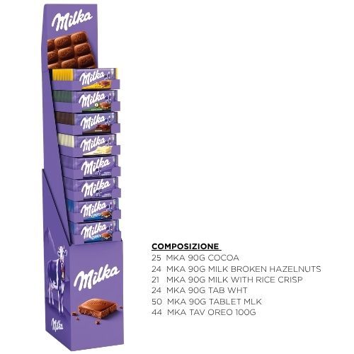 EXPO MILKA TAV. MIX 100G X188PZ