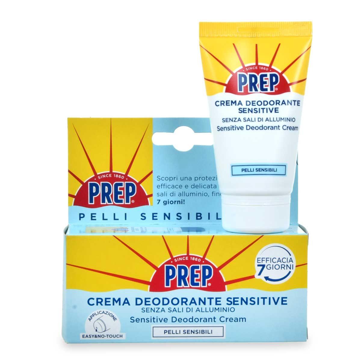 PREP DEODORANTE CREMA SENSITIVE TUBO ML.35