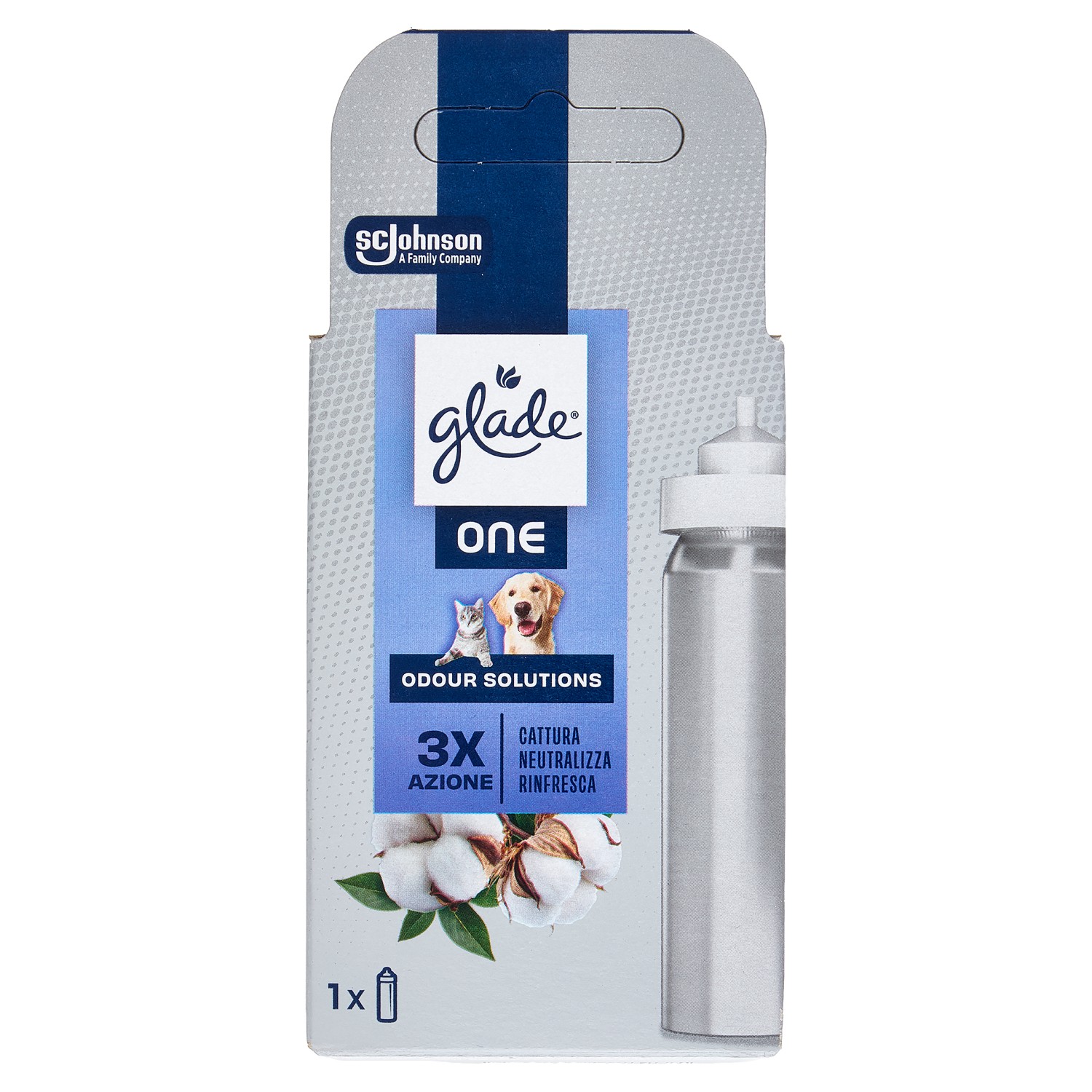 DEO GLADE ONE RICARICA PET ML 10