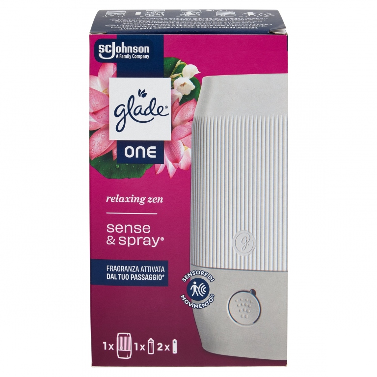 GLADE ONE SENSE&SPRAY BASE/RIC RELAX ZEN