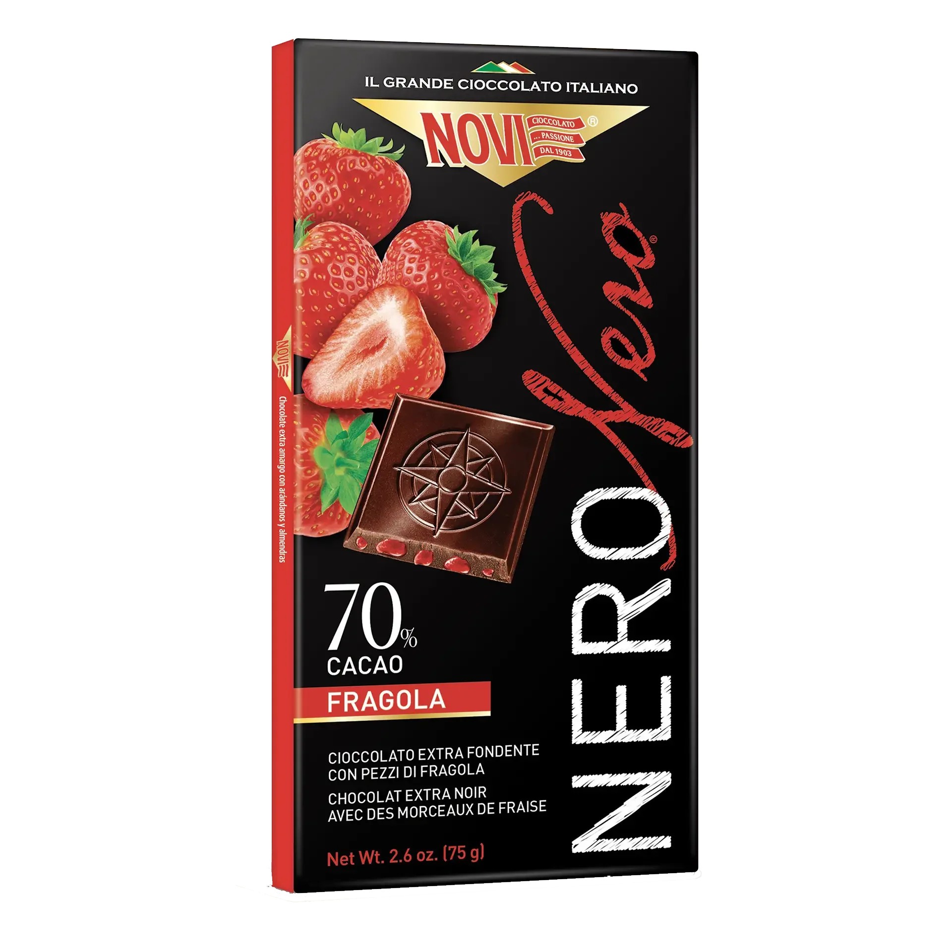 NOVI TAV.NERO NERO FRAGOLA GR.75