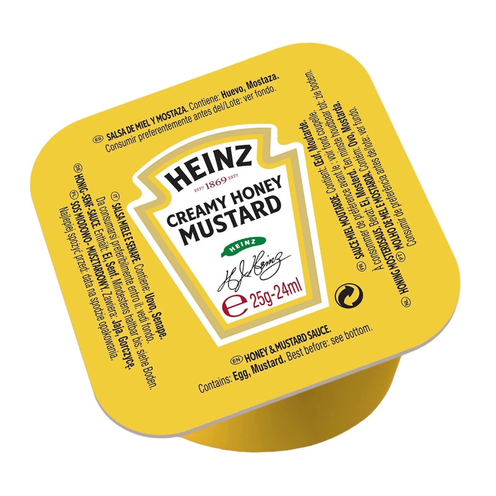 SENAPE HEINZ VASCHETTA GR.25X100PZ