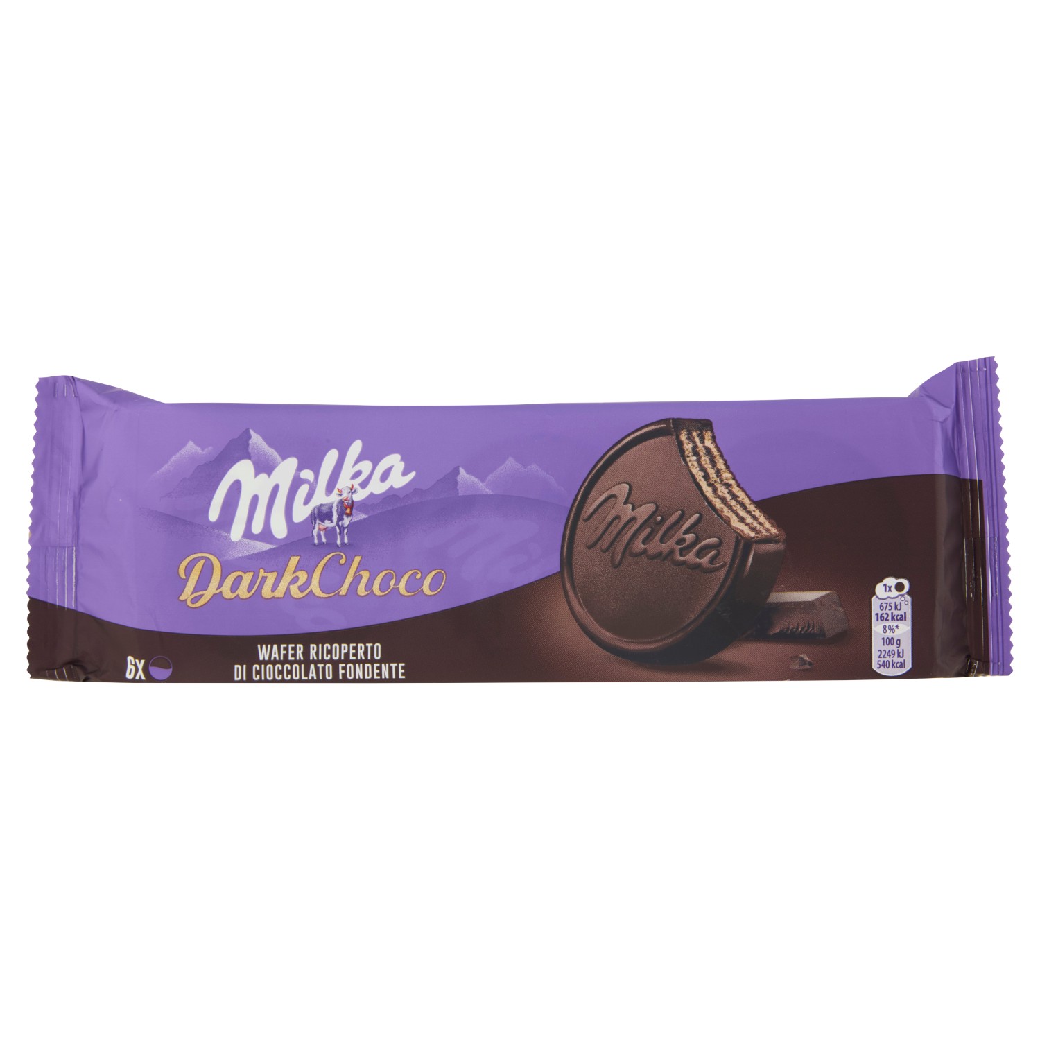 MILKA CHOCO WAFER DARK GR.180