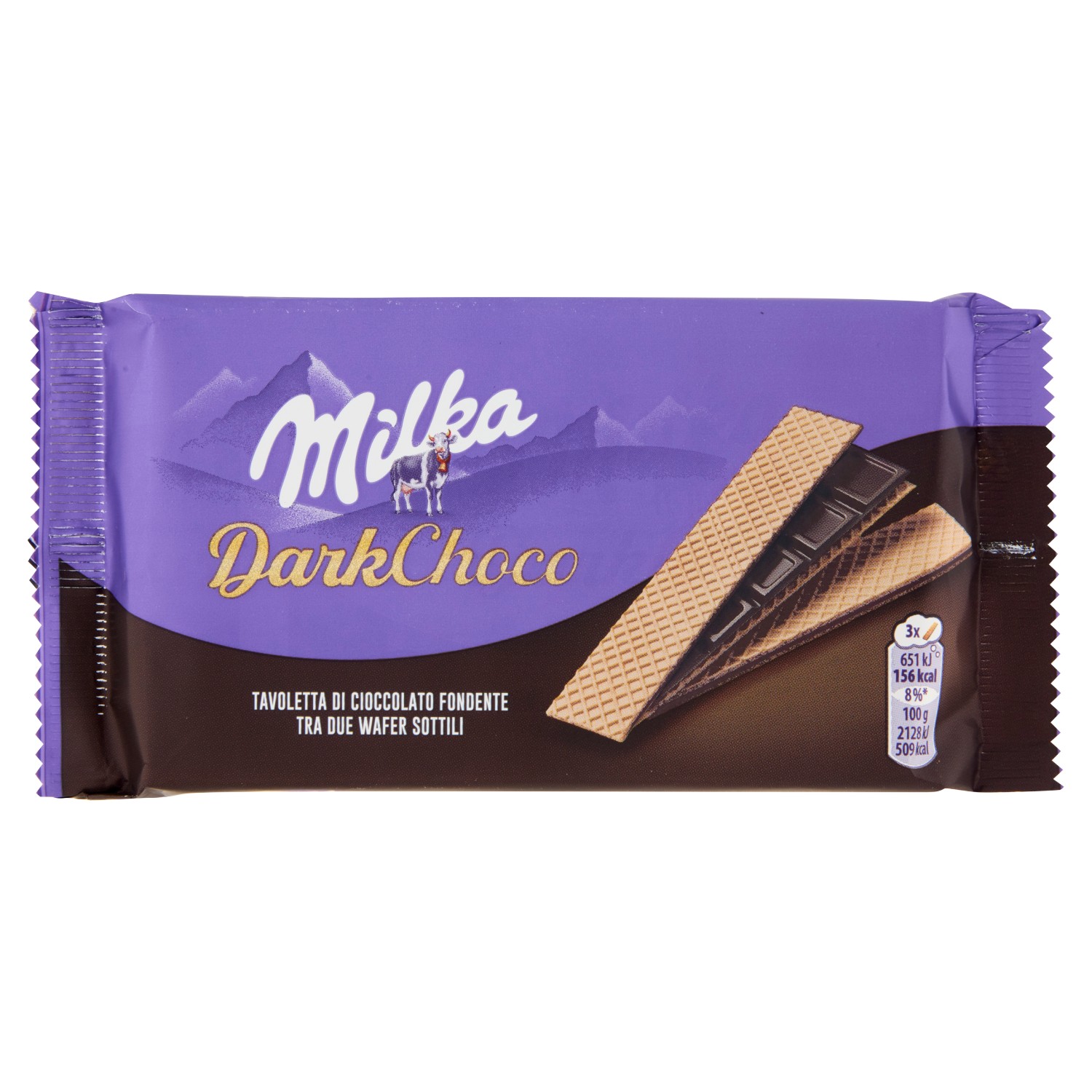 MILKA CHOCO WAFER DARK GR.92