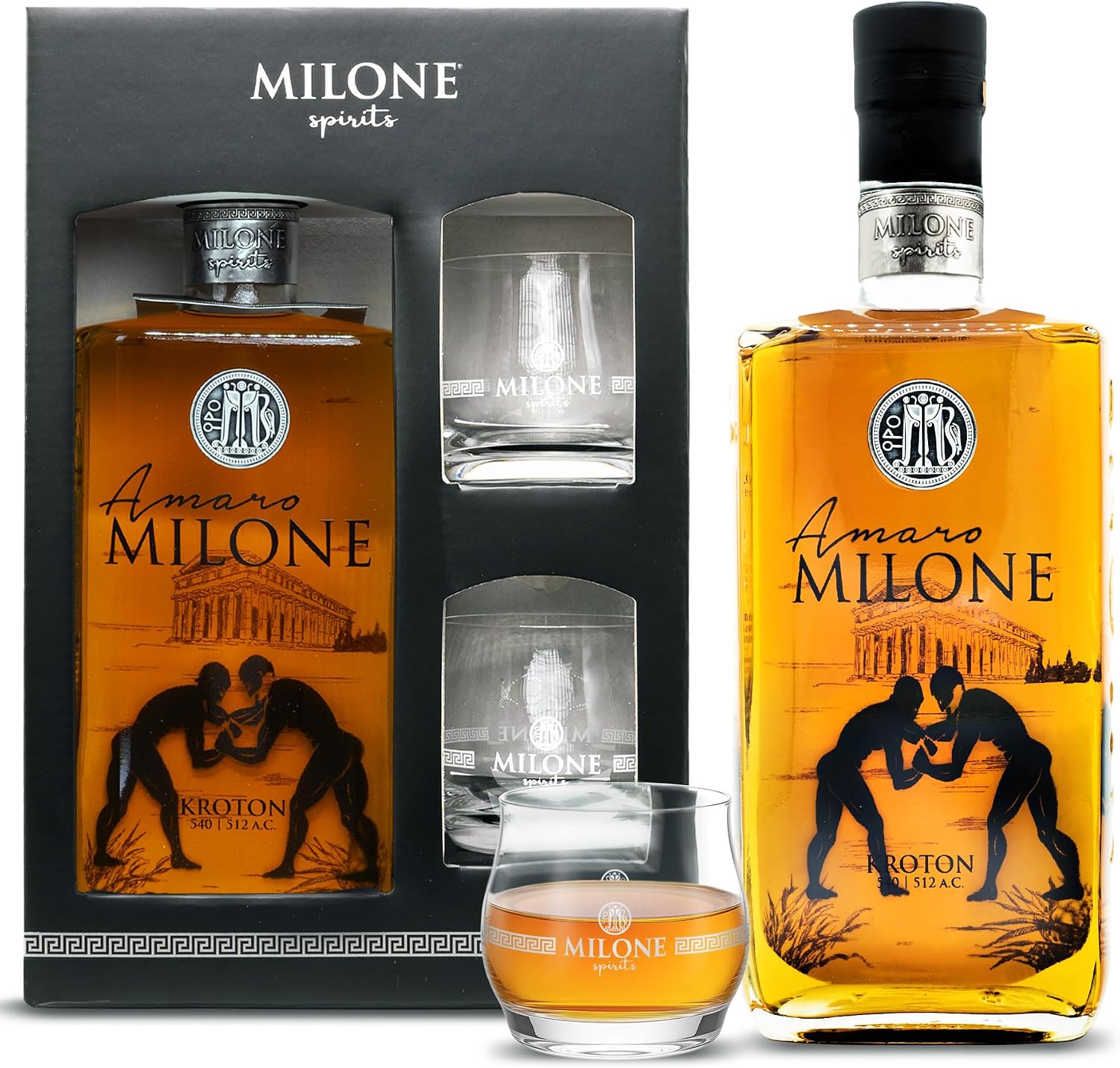 AMARO MILONE CL.70 CONF.+2 BICCHIERI
