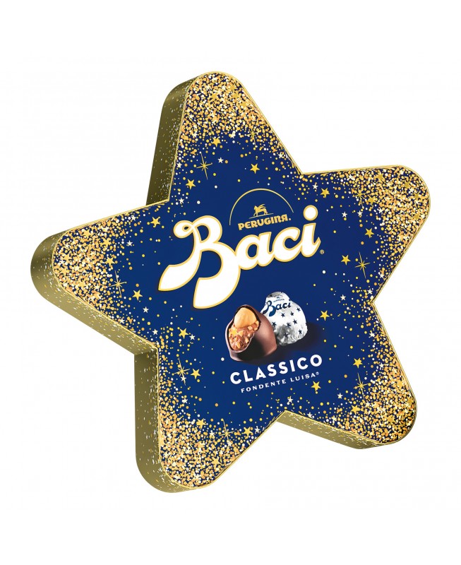 BACI PERUG. SCATOLA STELLA GR.100