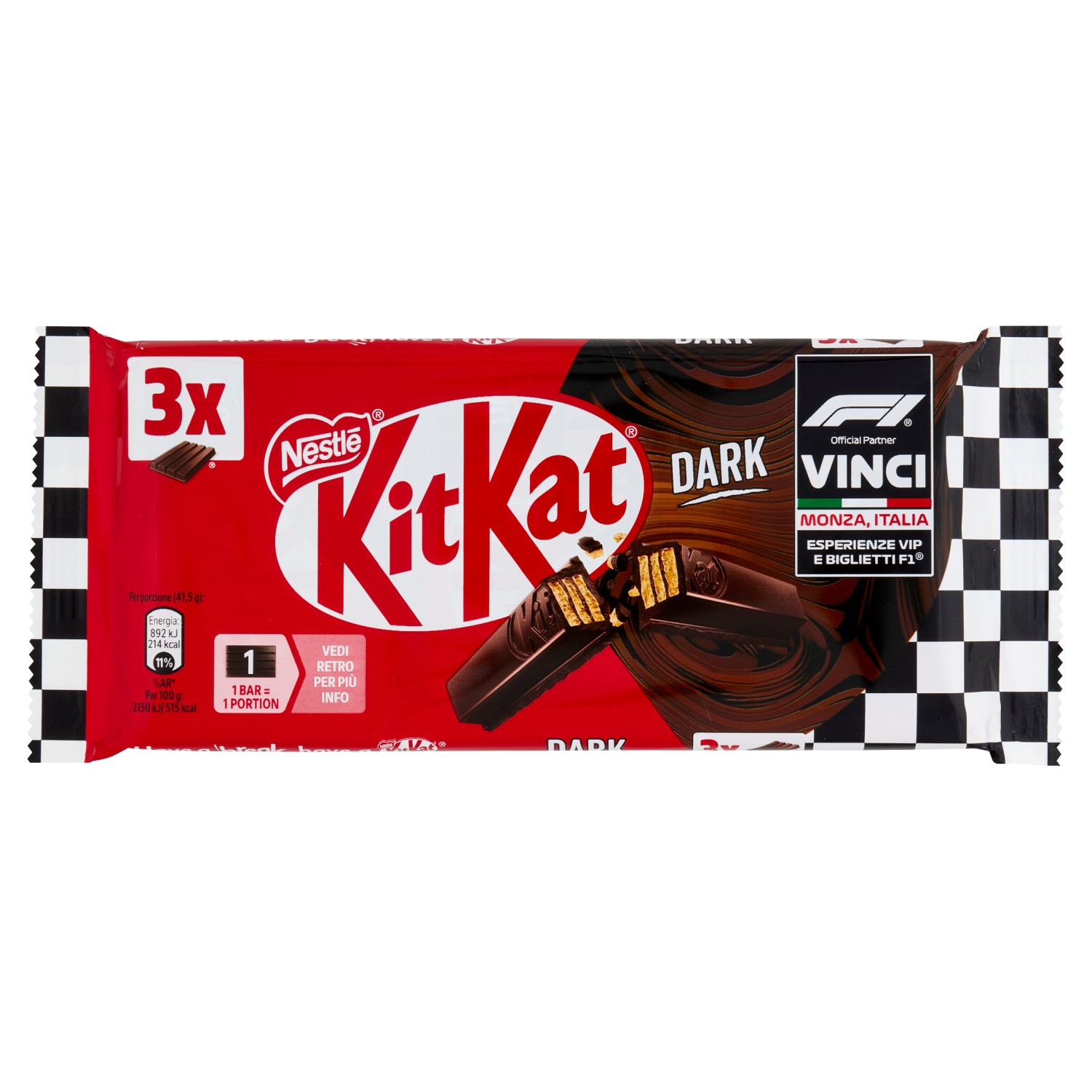 KIT KAT NESTLE' DARK GR41,5X3 MULTIPACK