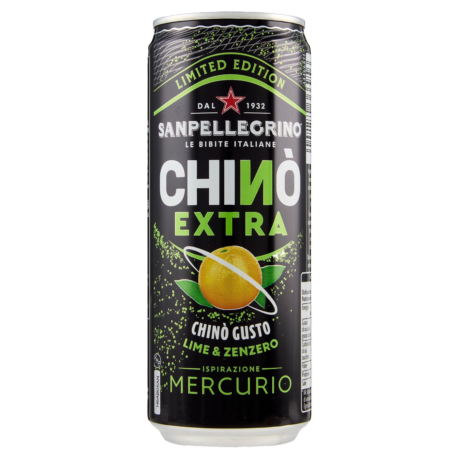 CHINOTTO EXTRA S.PELL.LIME&ZENZERO LATT.CL.33
