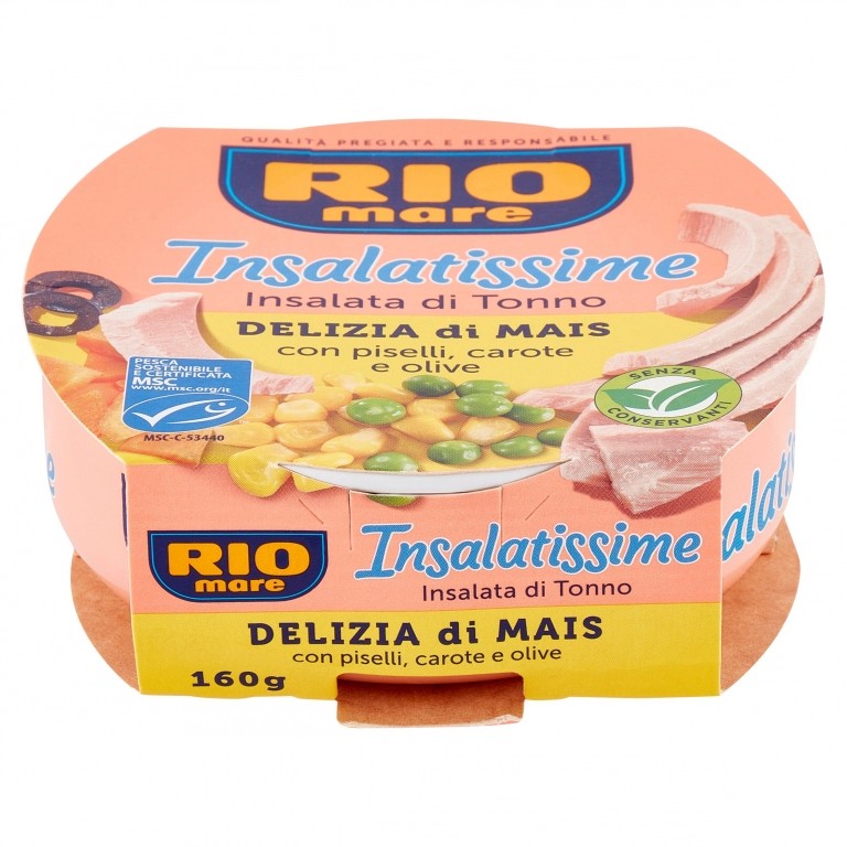 INSALATISS.RIO MARE MAIS GR160                    