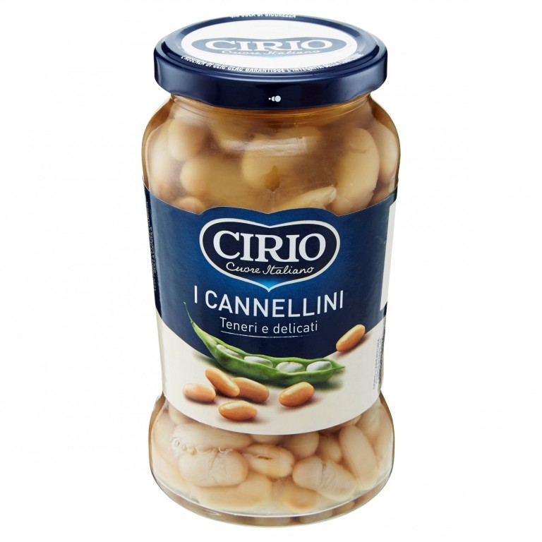 FAGIOLI CANNELLINI CIRIO VETRO GR.370             