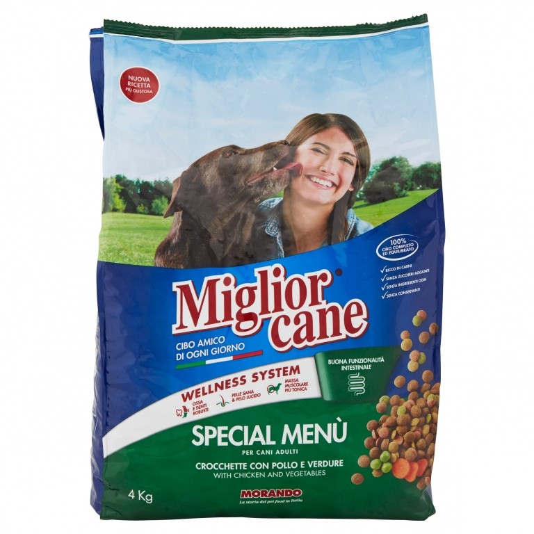MORANDO CANE SECCO KG.4 SPECIAL MENU'