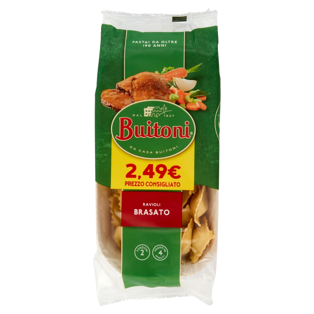 RAVIOLI AL BRASATO BUITONI GR.230                 