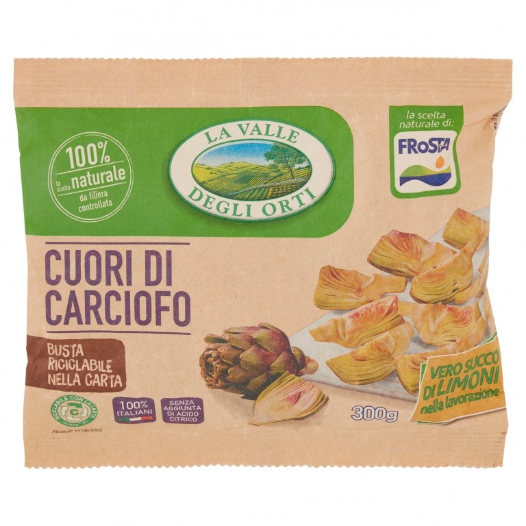 CUORI DI CARCIOFI GR.300 V.D.ORTI                 