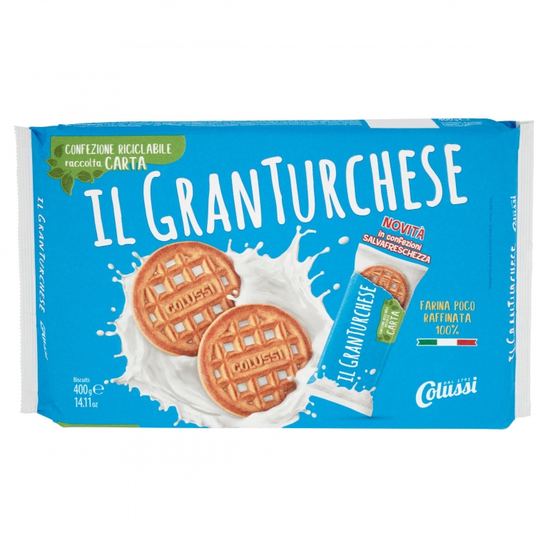 BISC.GRAN TURCHESE COLUSSI GR.400                 