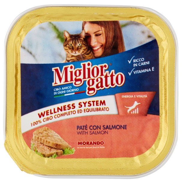 MORANDO GATTO GR.100 SALMONE