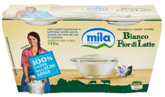 YOGURT MILA FIOR DI LATTE GR.125X2