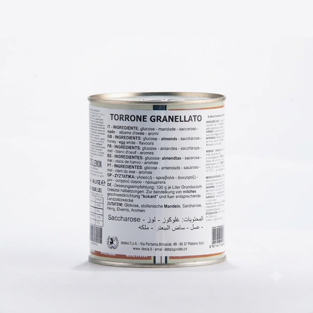 ELENKA TORRONE GRANELLATO KG0,500