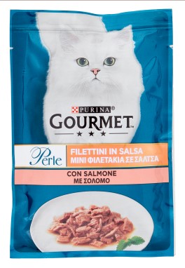 GOURMET PERLE SALMONE BS GR.85                    