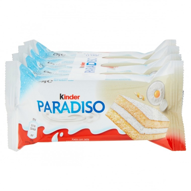 FERRERO KINDER PARADISO T4X7                      