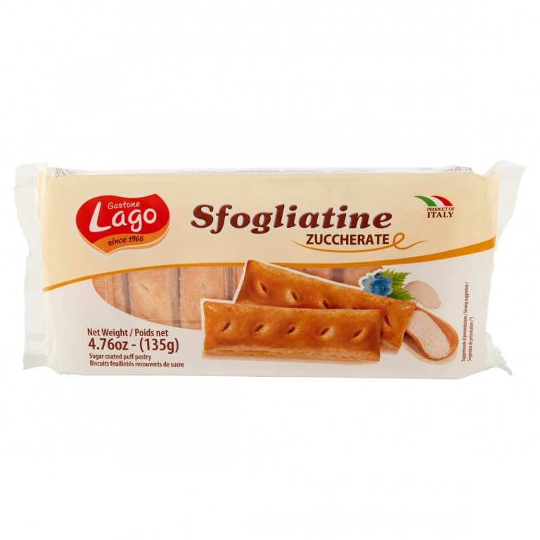 SFOGLIATINE LAGO ZUCCHERATE GR135 VASC            