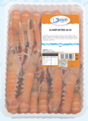 SCAMPI INTERI 20/30 SUBLIME G.400                 