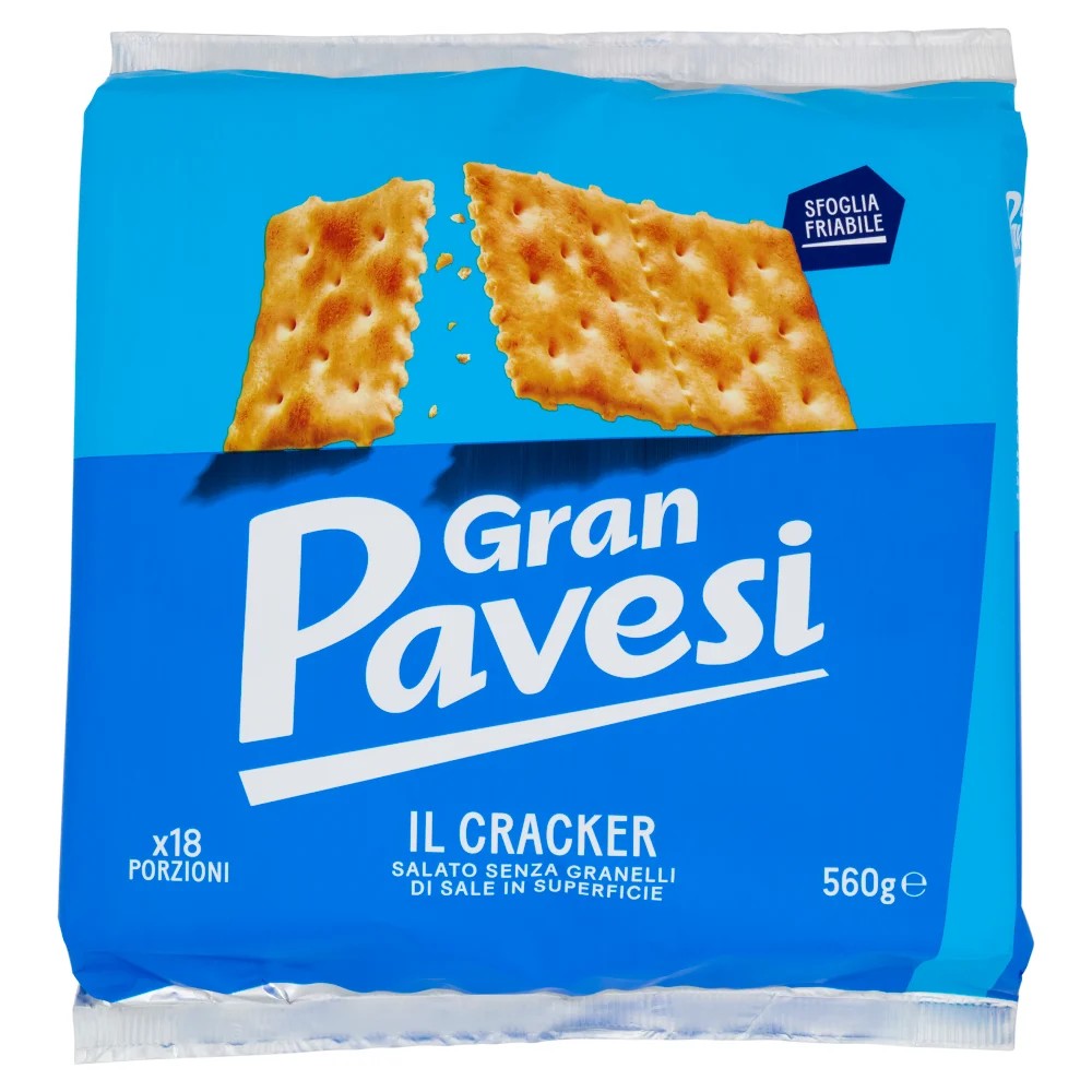 CRACKERS GRAN PAVESI NON SALATI GR560