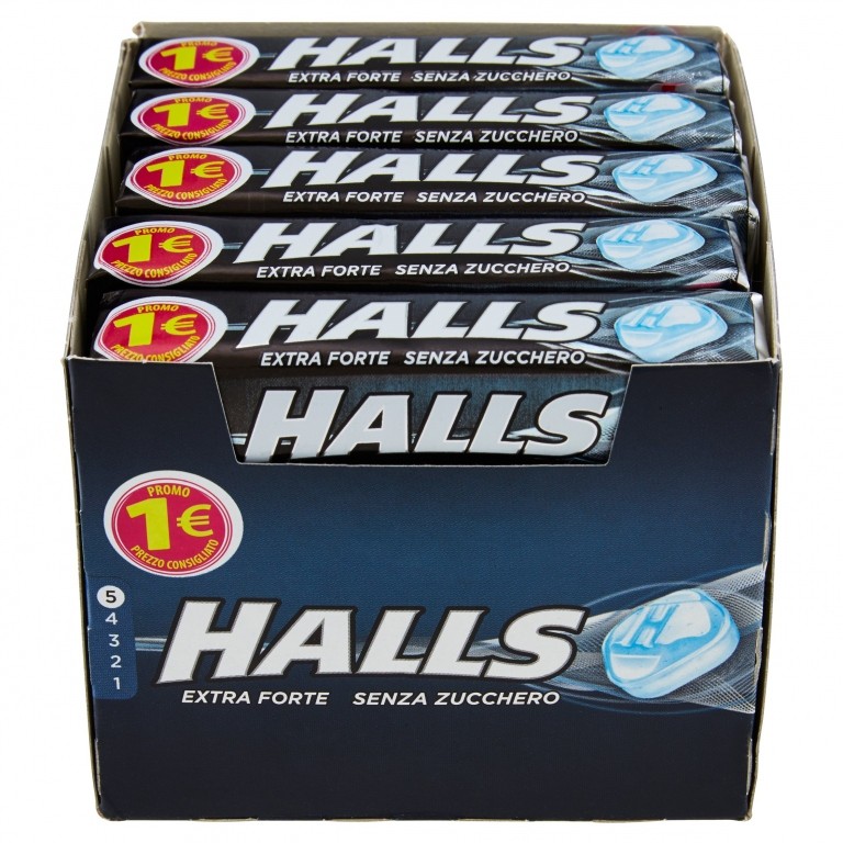 CARAMELLE HALLS STICK EXTRAFORTE S/Z T.1,30       