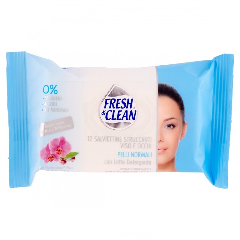 SALV.FRESH&CLEAN STRUCCANTI PELLI NORM.PZ 12      