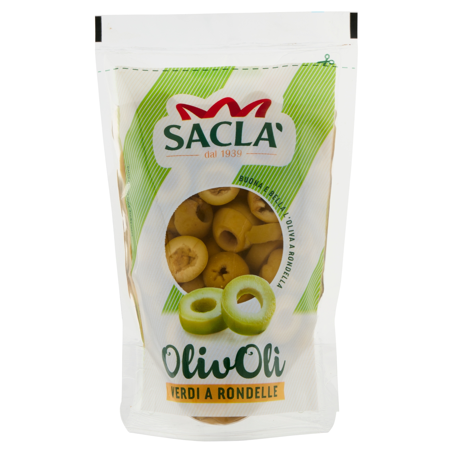 OLIVE SACLA'VERDI RONDELLE BUSTA GR.185           
