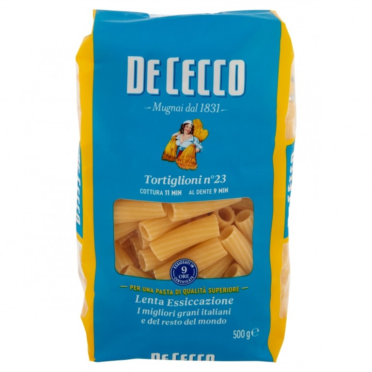 PASTA DE CECCO TORTIGLIONI N.23 GR500