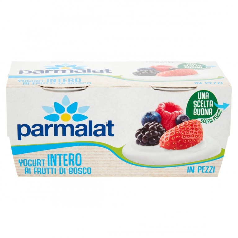 YOGURT PARMALAT FRUTTI DI BOSCO GR.125X2 IN PEZZI 